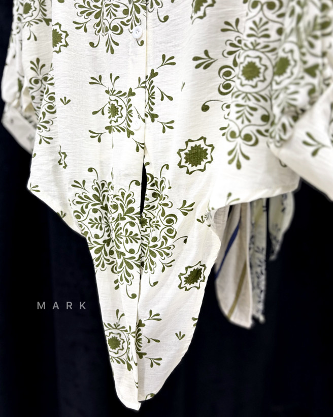 شومیز کراپ گره ای