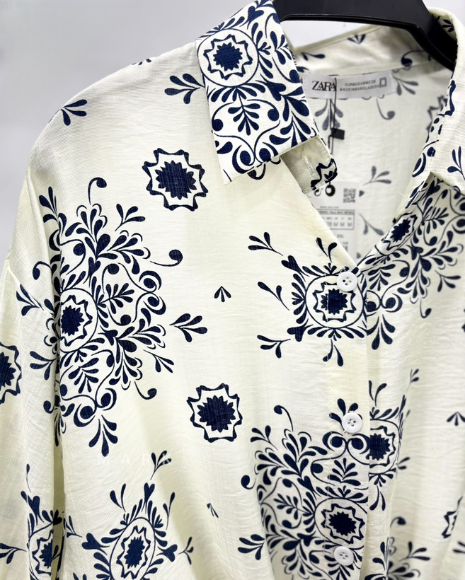 شومیز کراپ گره ای