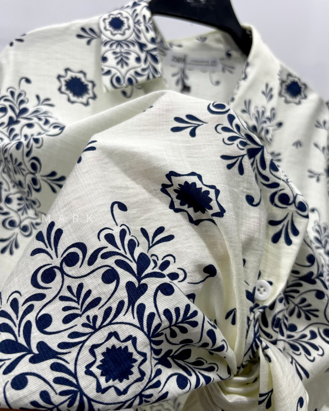 شومیز کراپ گره ای