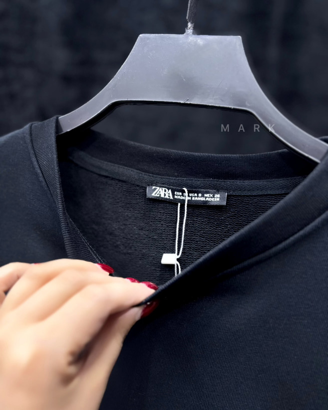 تیشرت دونخ باکسی زارا